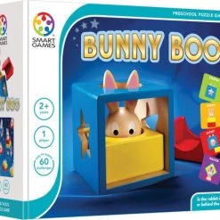 SmartGames - Bunny Boo - Houten Kleuterspel - 60 Opdrachten - Konijn