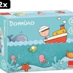 2x Goula Oscar At Sea Domino - Kinderspel