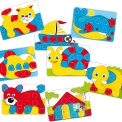 Quercetti Mozaïek Fantacolor Junior 39-delig -Goedkope baby-en-kleuterspelletjes winkel 550x477 2