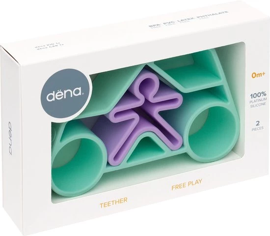 Dëna DENA 1 Car + 1 Kid Green Pastel 3 Dëna DENA 1 Car + 1 Kid Green Pastel