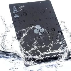 Skoop Universe Speelkaarten Set Waterbestendig – Luxe Kaarten – Plastic Kaarten Set Voor Poker – Blauw Zwart -Goedkope baby-en-kleuterspelletjes winkel 550x482 9