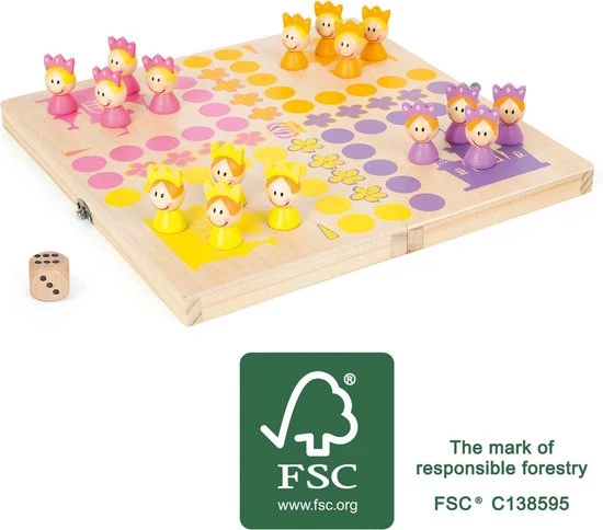Small Foot Company Small Foot Prinsessen Ludo Spel 6 Small Foot Company Small Foot Prinsessen Ludo Spel - Afbeelding 4