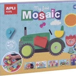 Apli Kids Mijn Eerste Houten Blokken Mozaïek Spel
