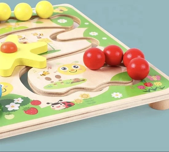 Merkloos Labyrint - Schuifpuzzel - Rups - Houten Bordspellen - Junior - Doolhof - Houten Speelgoed - Educatief Speelgoed - Kinderspel Vanaf 3 Jaar - Montessori - Baby & Peuter - Kleurrijk - Speelgoed - Uitdagend - Oog & Hand Coördinatie 8 Merkloos Labyrint - Schuifpuzzel - Rups - Houten Bordspellen - Junior - Doolhof - Houten Speelgoed - Educatief Speelgoed - Kinderspel Vanaf 3 Jaar - Montessori - Baby & Peuter - Kleurrijk - Speelgoed - Uitdagend - Oog & Hand Coördinatie - Afbeelding 6