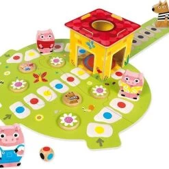 Goula Drie Kleine Biggetjes - Bordspel -Goedkope baby-en-kleuterspelletjes winkel 550x497