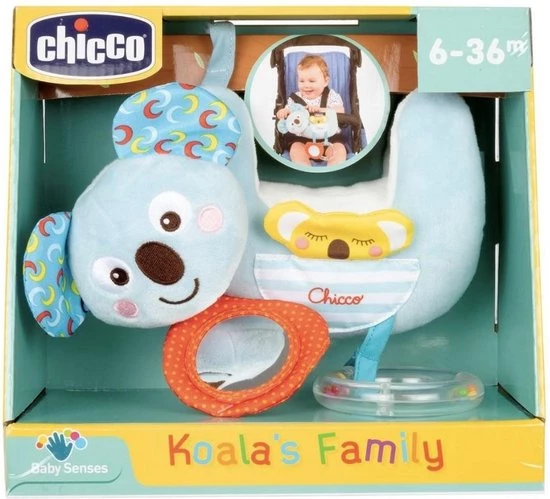 Chicco Bundel - Bowling Aapjes 2-in-1 Bowlingspel En Blikgooien & Rammelaar Koalabeer - Te Bevestigen Aan Kinderwagen 9 Chicco Bundel - Bowling Aapjes 2-in-1 Bowlingspel En Blikgooien & Rammelaar Koalabeer - Te Bevestigen Aan Kinderwagen - Afbeelding 7