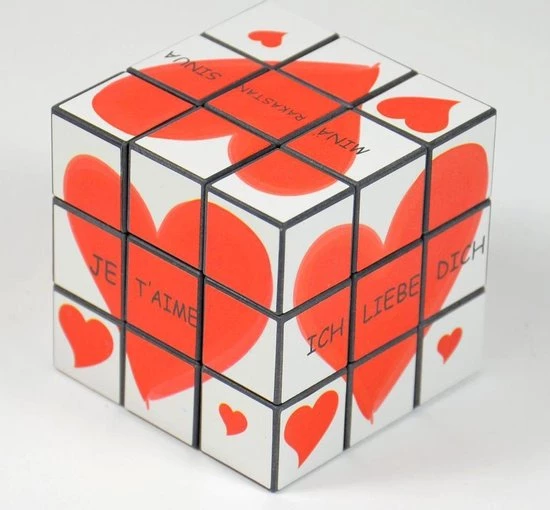 Rainbow-Elch Magische Puzzel | Fantasy-cube | LOVE Liefde | 6 Cm | Speelgoed 4 Rainbow-Elch Magische Puzzel | Fantasy-cube | LOVE Liefde | 6 Cm | Speelgoed - Afbeelding 2