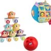 Chicco Bundel - Bowling Aapjes 2-in-1 Bowlingspel En Blikgooien & Bal Met Rammelgeluid -Goedkope baby-en-kleuterspelletjes winkel 550x511 6