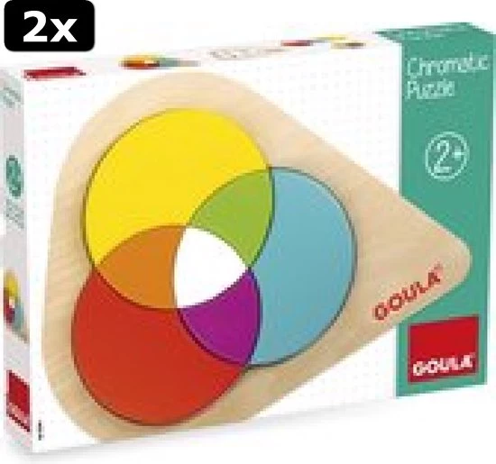 2x Goula Kleurenpuzzel 3 2x Goula Kleurenpuzzel