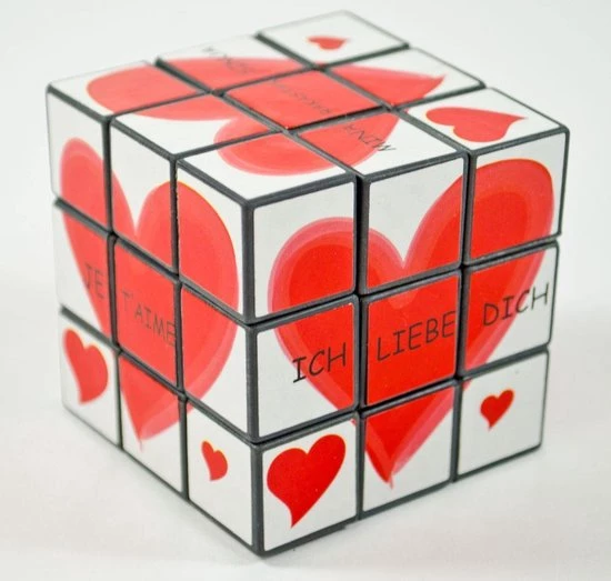 Rainbow-Elch Magische Puzzel | Fantasy-cube | LOVE Liefde | 6 Cm | Speelgoed 3 Rainbow-Elch Magische Puzzel | Fantasy-cube | LOVE Liefde | 6 Cm | Speelgoed