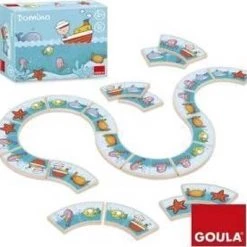 Goula Oscar At Sea Domino - Kinderspel 7 Goula Oscar At Sea Domino - Kinderspel -Goedkope baby-en-kleuterspelletjes winkel 550x524 7