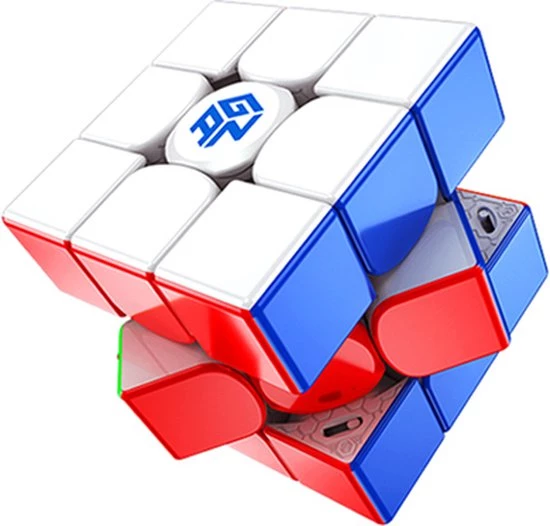 Gan 11 M Pro 3x3 - FROSTED STICKERLESS BLACK 14 Gan 11 M Pro 3x3 - FROSTED STICKERLESS BLACK - Afbeelding 12