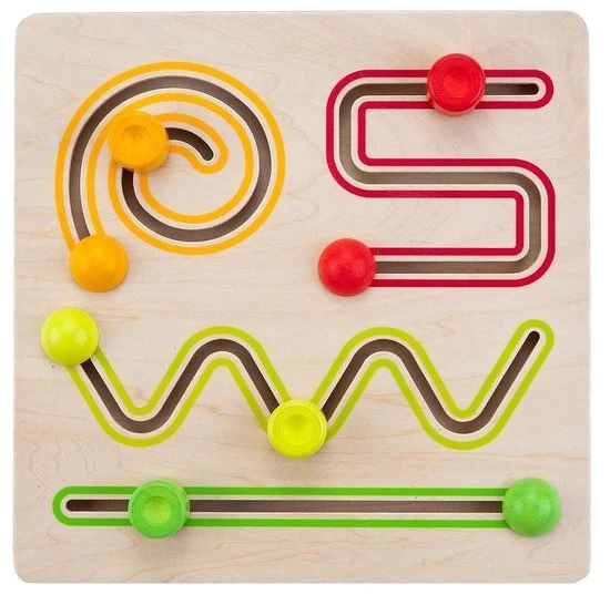 Engelhart Sliding Puzzle 30 X 30 Cm 4 Shapes Rubber Wood 5 Engelhart Sliding Puzzle 30 X 30 Cm 4 Shapes Rubber Wood - Afbeelding 3