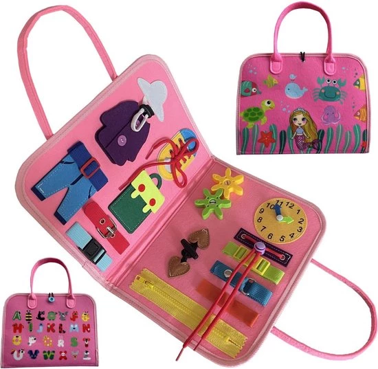 Busy Board - BIEK20® - Roze Activiteitenbord - Montessori Speelgoed - Motoriek Speelgoed - Activity Board - Educatief Speelgoed - Interactief Speelgoed - Kinderspeelgoed - Leerzaam Speelgoed - Ik Leer Veters Strikken Knopen Leggen Klok Kijken 3 Busy Board - BIEK20® - Roze Activiteitenbord - Montessori Speelgoed - Motoriek Speelgoed - Activity Board - Educatief Speelgoed - Interactief Speelgoed - Kinderspeelgoed - Leerzaam Speelgoed - Ik Leer Veters Strikken Knopen Leggen Klok Kijken