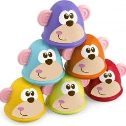 Chicco Bowling Aapjes 2-in-1 Bowlingspel En Blikgooien -Goedkope baby-en-kleuterspelletjes winkel 550x539 1