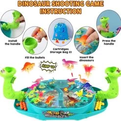 Marsel Dinosaurus Speelgoed Voor Kinderen Dinosaur Shooting Battle Board Games -Goedkope baby-en-kleuterspelletjes winkel 550x542