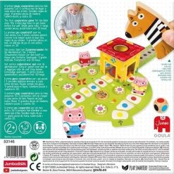 Goula Drie Kleine Biggetjes - Bordspel -Goedkope baby-en-kleuterspelletjes winkel 550x547