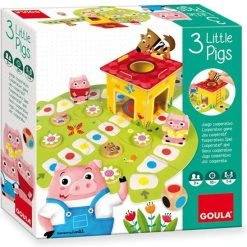 Goula Drie Kleine Biggetjes - Bordspel