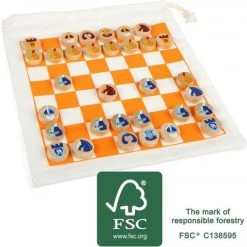 Small Foot Company Small Foot - Chess Travel Game -Goedkope baby-en-kleuterspelletjes winkel 550x549 10