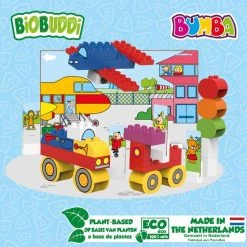 Studio 100 Bumba Biobuddi Bouwblokken Op Reis 41-delig -Goedkope baby-en-kleuterspelletjes winkel 550x550 140
