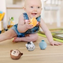 Melissa & Doug Rollables Safarivriendjes Speelgoed - Sensorische Ballen Voor Baby's En Peuters -Goedkope baby-en-kleuterspelletjes winkel 550x550 162