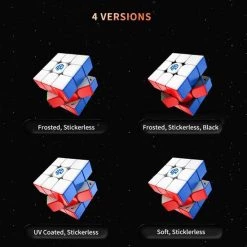 Gan 11 M Pro 3x3 - FROSTED STICKERLESS BLACK 31 Gan 11 M Pro 3x3 - FROSTED STICKERLESS BLACK -Goedkope baby-en-kleuterspelletjes winkel 550x550 167