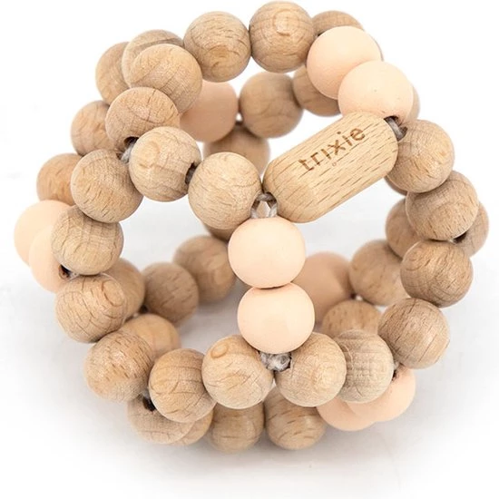 Trixie - Houten Kralenbal - Activiteitsspeelgoed Voor Baby's - Roze 5 Trixie - Houten Kralenbal - Activiteitsspeelgoed Voor Baby's - Roze - Afbeelding 3