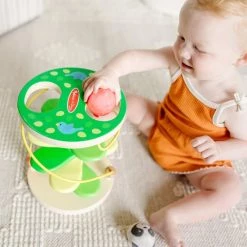 Melissa & Doug Rollable Gedraaide Boomhut Speelgoed Voor Baby's En Peuters - Houten Speelgoed - Sensorische Ballen -Goedkope baby-en-kleuterspelletjes winkel 550x550 224