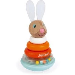 Janod Lapin - Stapeltuimelaar Konijn -Goedkope baby-en-kleuterspelletjes winkel 550x550 230
