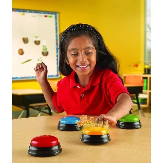 BlinQ Antwoordzoemers Met Licht En Geluid - Set Van 4 (15072) 5 BlinQ Antwoordzoemers Met Licht En Geluid - Set Van 4 (15072) - Afbeelding 3