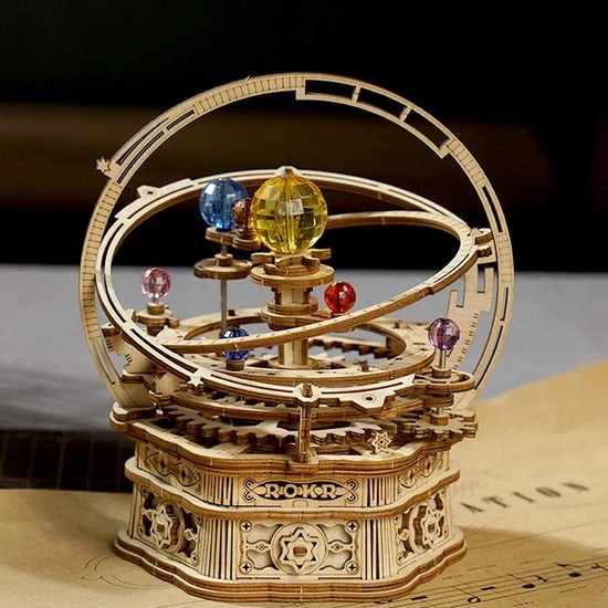 By Marnifique 3D Houten Puzzel - Sterrennacht Bouwpakket - Draaibaar - Houten Sterrennacht - Volwassenen 8 By Marnifique 3D Houten Puzzel - Sterrennacht Bouwpakket - Draaibaar - Houten Sterrennacht - Volwassenen - Afbeelding 6