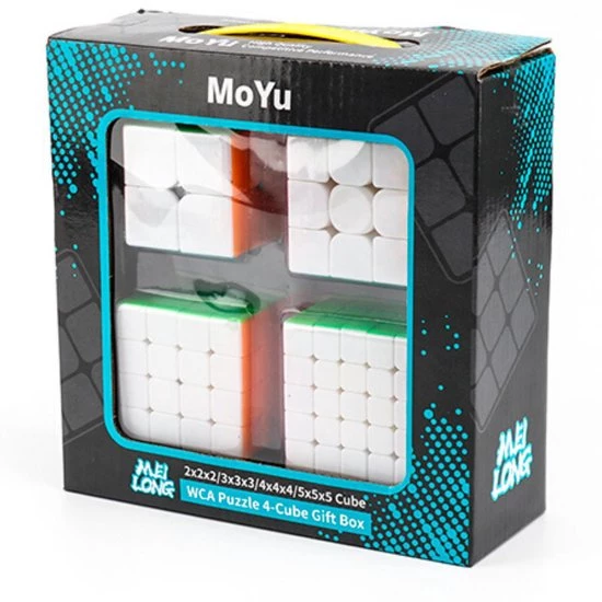 MoYu Speed Cube Set - 2x2, 3x3, 4x4, 5x5 3 MoYu Speed Cube Set - 2x2, 3x3, 4x4, 5x5