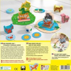 Haba Bordspel Mijn Eerste Spellen – Dier Op Dier Junior (fr) -Goedkope baby-en-kleuterspelletjes winkel 550x552 6