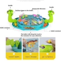 Marsel Dinosaurus Speelgoed Voor Kinderen Dinosaur Shooting Battle Board Games -Goedkope baby-en-kleuterspelletjes winkel 550x553 3