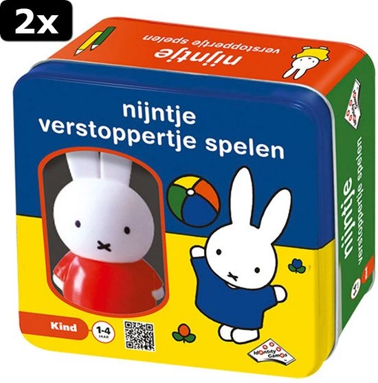 Identity Games 2x Nijntje Verstoppertje Spelen 3 Identity Games 2x Nijntje Verstoppertje Spelen