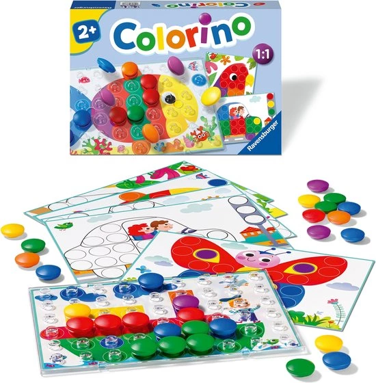Ravensburger Colorino - Kinderspel 4 Ravensburger Colorino - Kinderspel - Afbeelding 2