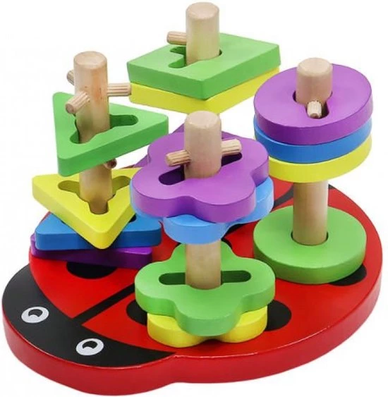 Iso Trade Educatief Houten Puzzel Lieveheerbeestje Voor Peuter En Kleuter Voor Het Stimuleren Van De Verbeelding En Plezier. Sinterklaas Schoencadeau. 6 Iso Trade Educatief Houten Puzzel Lieveheerbeestje Voor Peuter En Kleuter Voor Het Stimuleren Van De Verbeelding En Plezier. Sinterklaas Schoencadeau. - Afbeelding 4