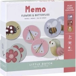 Little Dutch Memo Flowers & Butterflies FSC