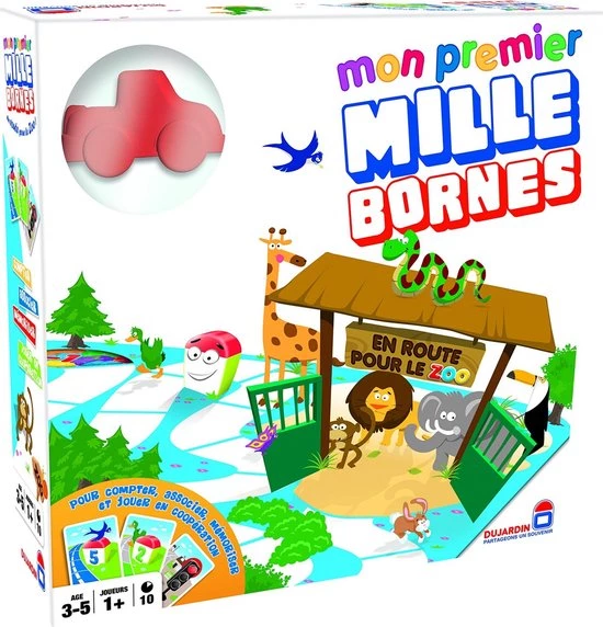 Dujardin Mille Bornes 59001 Bordspel Race 5 Dujardin Mille Bornes 59001 Bordspel Race - Afbeelding 3