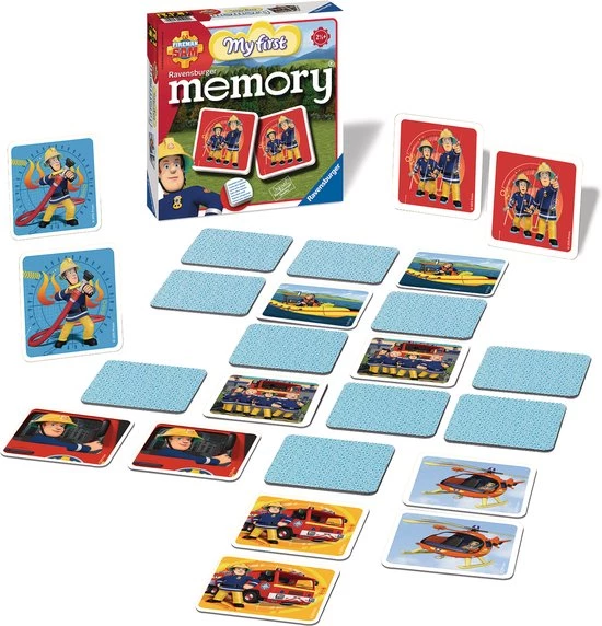 Ravensburger Brandweerman Sam My First Memory® 6 Ravensburger Brandweerman Sam My First Memory® - Afbeelding 4