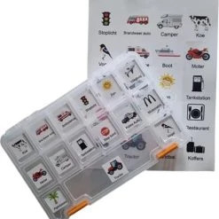 LBM 2x Vakantie Bingo - Alles Wat Je Onderweg Of Tijdens Je Vakantie Tegen Kan Komen - 20 Stickers