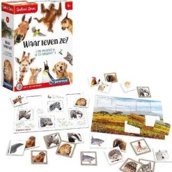Clementoni Spelend Leren Dierenbingo Educatief Spel -Goedkope baby-en-kleuterspelletjes winkel 550x580 3