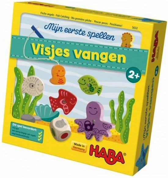 Haba - Haba Mijn Eerste Spellen 'Visjes Vangen' 3 Haba - Haba Mijn Eerste Spellen 'Visjes Vangen'