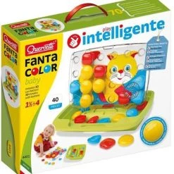 Quercetti Mozaïek Fantacolor Junior 39-delig -Goedkope baby-en-kleuterspelletjes winkel 550x587 3