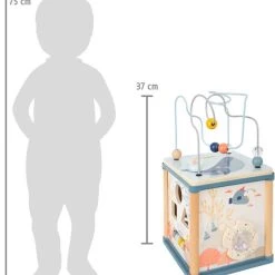 Small Foot Company Activiteiten Kubus Onderwater Wereld - Smallfoot -Goedkope baby-en-kleuterspelletjes winkel 550x590 6