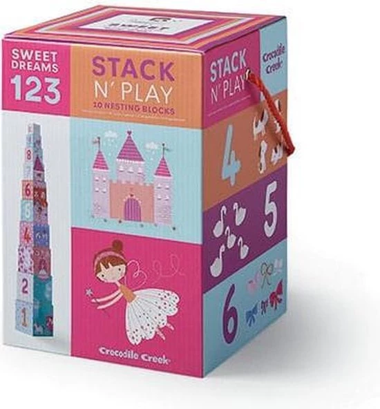 Stapelblokken Sweet Dreams | Crocodile Creek 3 Stapelblokken Sweet Dreams | Crocodile Creek