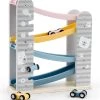 PolarB - Houten Autobaan - 4 Autootjes - Houten Speelgoed Vanaf 18+ Maanden -Goedkope baby-en-kleuterspelletjes winkel 550x594 3