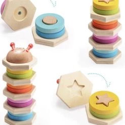 Merkloos Rups Puzzel – Vormenpuzzels - Vormenstoof - Stapeltoren - Puzzels - Montessori - Houten Speelgoed - Educatief Speelgoed - Kleurrijk - Puzzel - Kinderspeelgoed - Geometrisch - Klassiek Speelgoed - Uitdagend - Oog-hand Coördinatie -Goedkope baby-en-kleuterspelletjes winkel 550x601 1