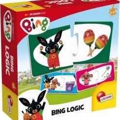 Lisciani Bing Games - Bing Logic Bordspel Leren -Goedkope baby-en-kleuterspelletjes winkel 550x607