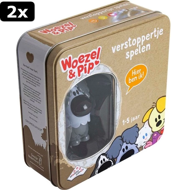 2x Identity Games Woezel En Pip Verstoppertje Spelen 4 2x Identity Games Woezel En Pip Verstoppertje Spelen - Afbeelding 2